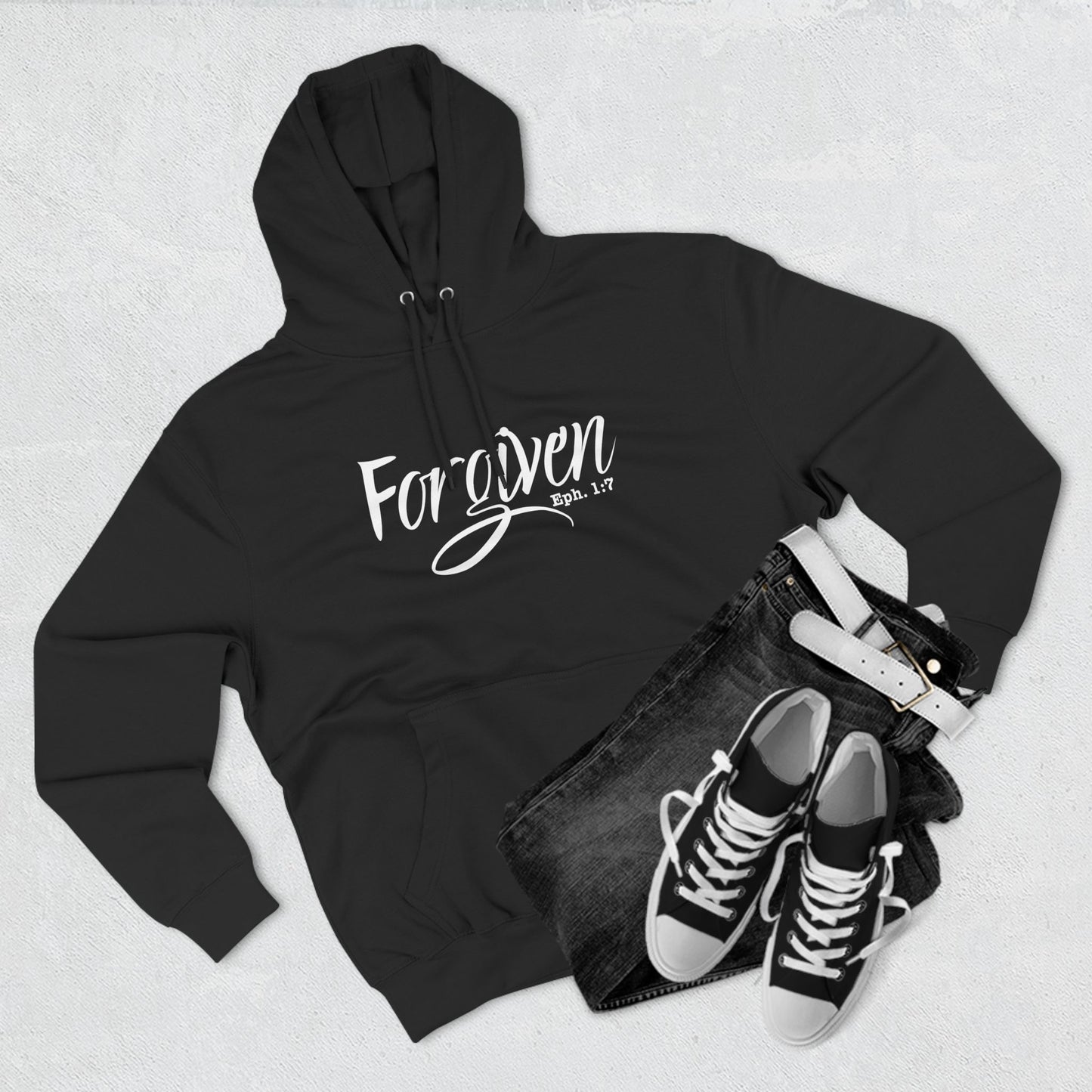 Forgiven Ephesians 1:7 Hoodie