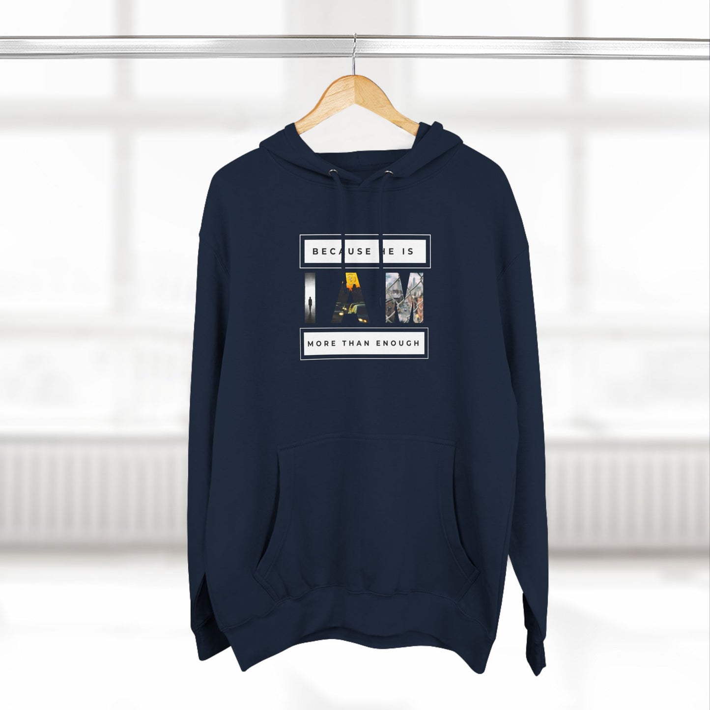 Because He Is/HorizontalP Pullover Hoodie