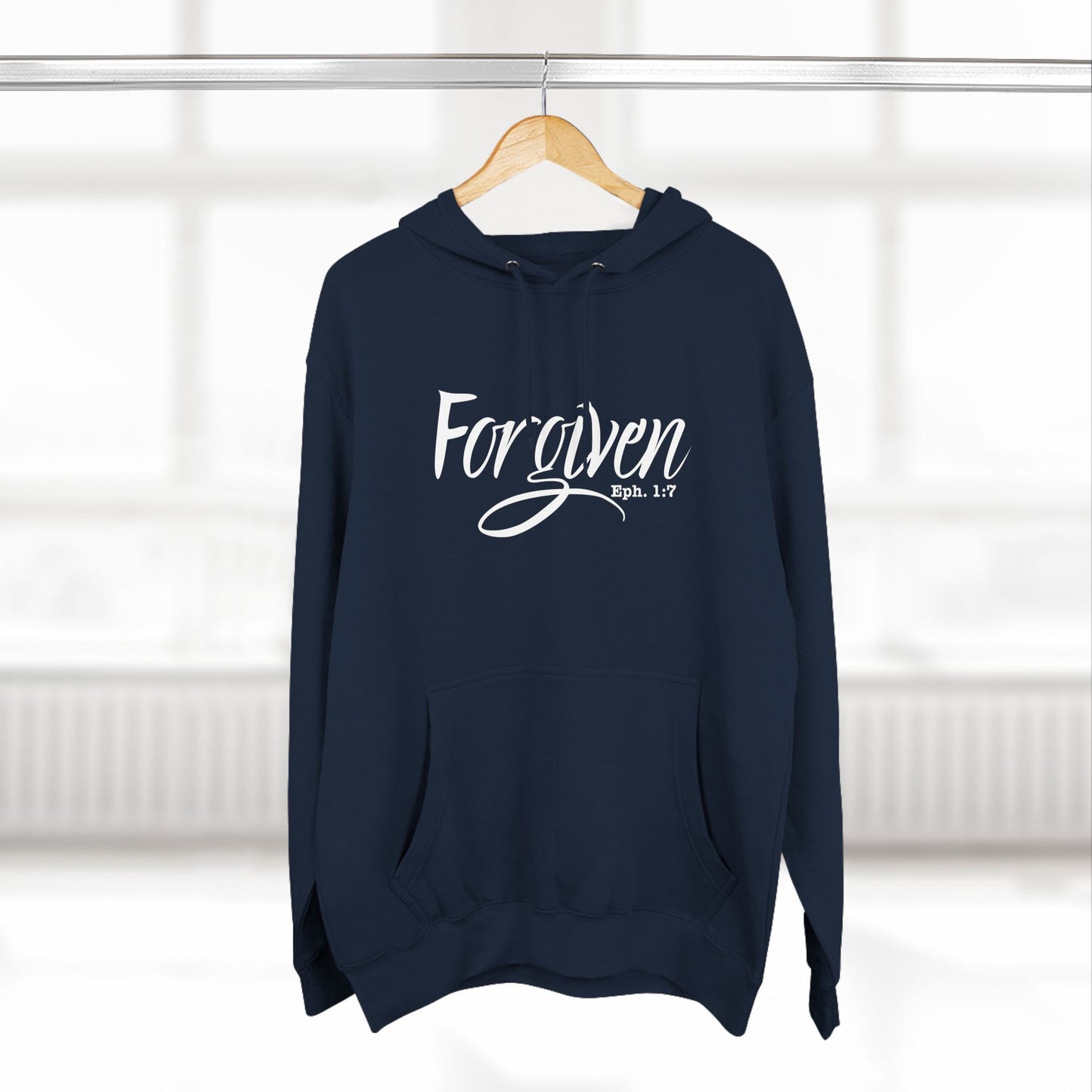 Forgiven Ephesians 1:7 Hoodie