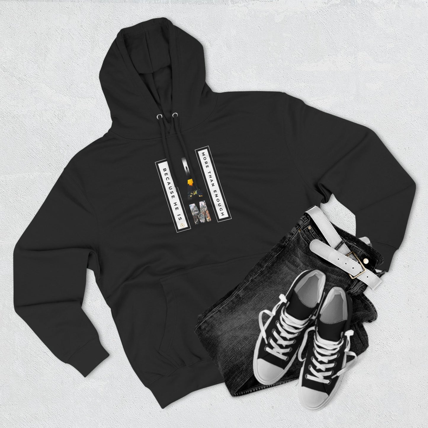 Because He Is/VerticalP Pullover Hoodie