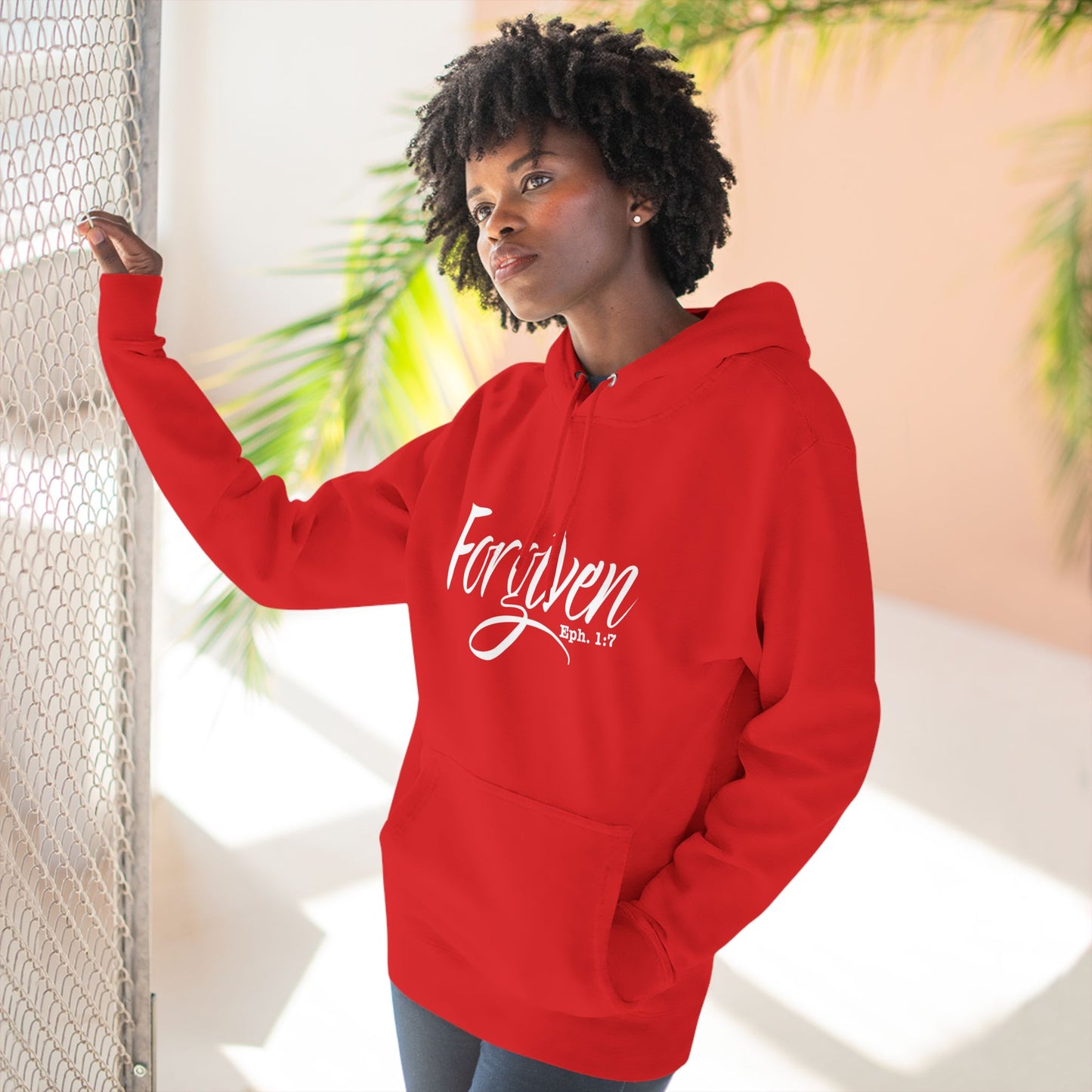 Forgiven Ephesians 1:7 Hoodie