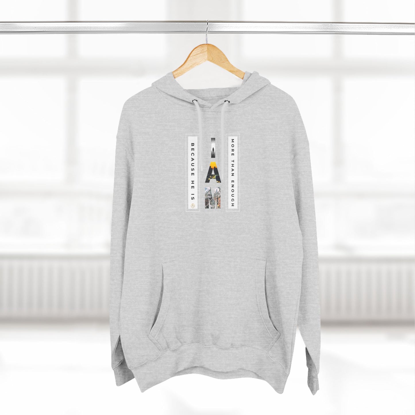 Because He Is/VerticalP Pullover Hoodie