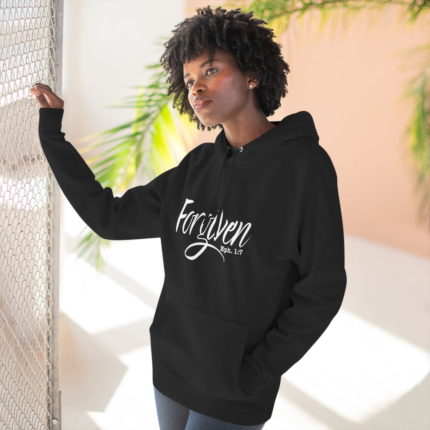 Forgiven Ephesians 1:7 Hoodie